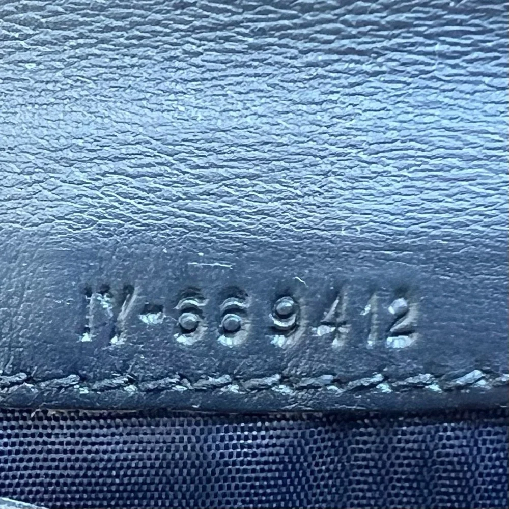 Salvatore Ferragamo Long Brown Wallet Monogram Embossed